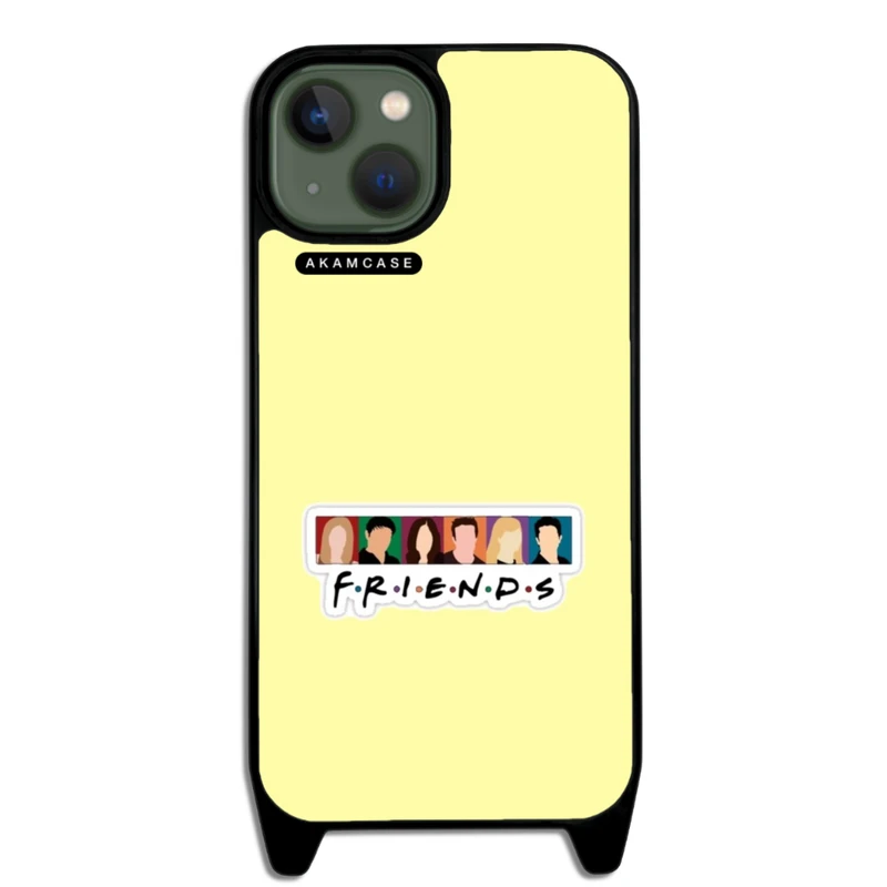 کاور آکام مدل AMCWLA13-FRIENDS1 مناسب برای گوشی موبایل اپل iPhone 13