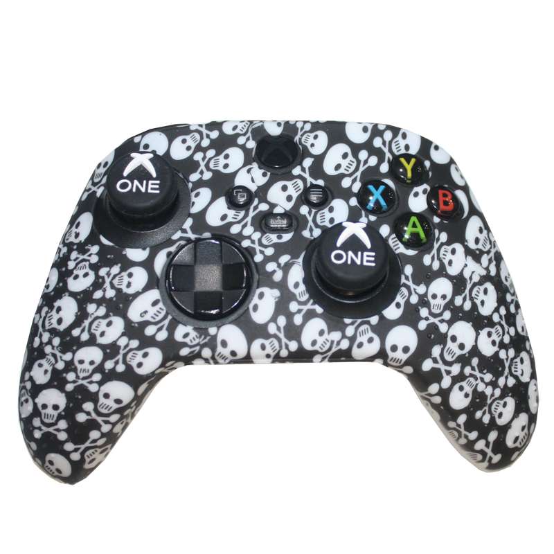 محافظ دسته ایکس باکس سری S/X مدل ONE skeleton به همراه روکش آنالوگ