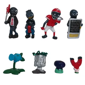 اکشن فیگور مدل Plants VS Zombies کد MG-1 مجموعه 8 عددی