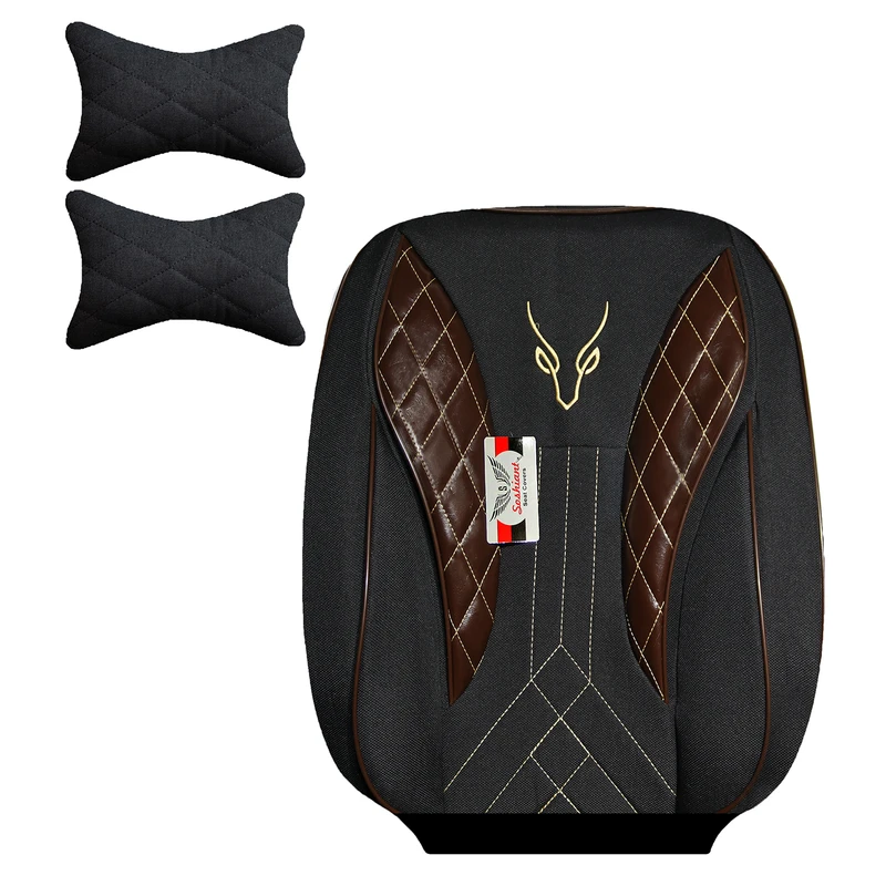 روکش صندلی خودرو سوشیانت مدل تورنتو مناسب برای پژو 405 و پارس به همراه پشت گردنی