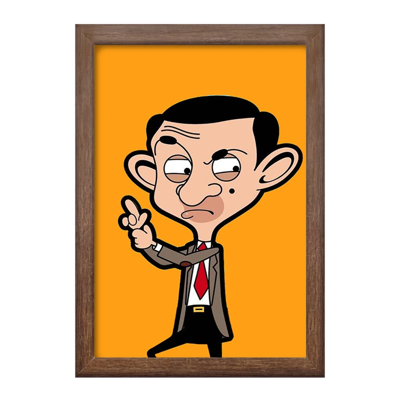 تابلو خندالو طرح مستر بین Mr Bean  کد 10658