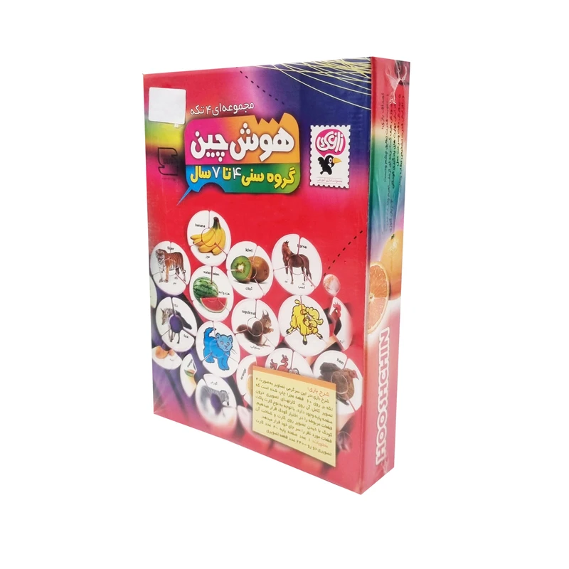 پازل آموزشی مدل هوش چین 4 تکه