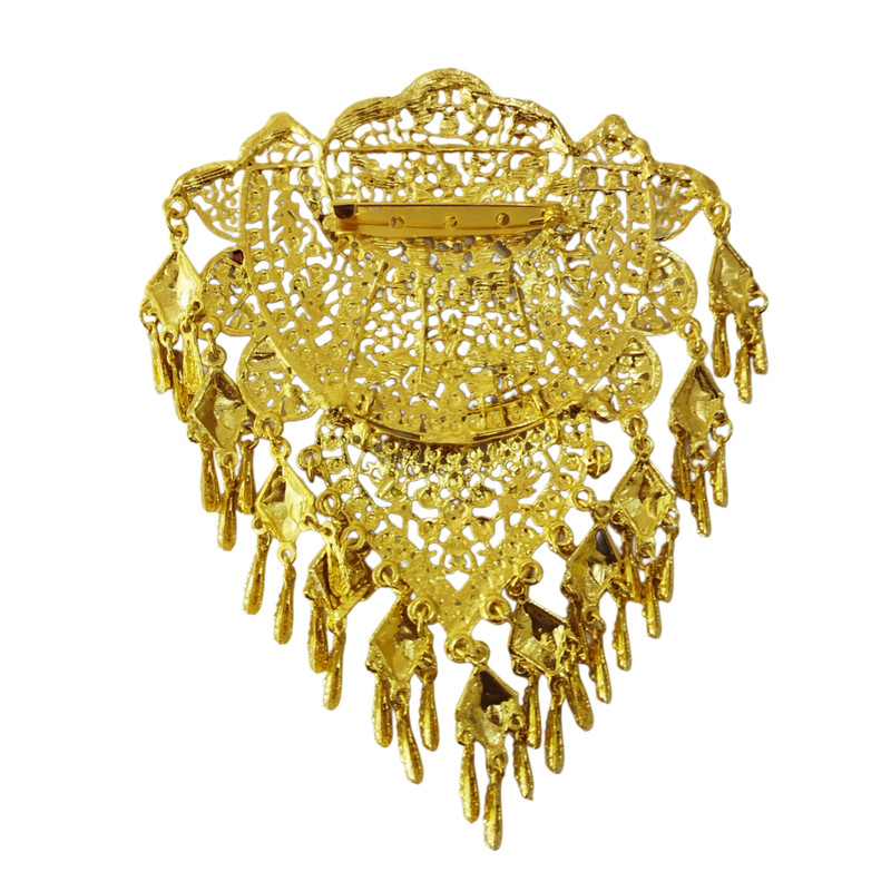 سنجاق سینه زنانه مدل خلیجی 876