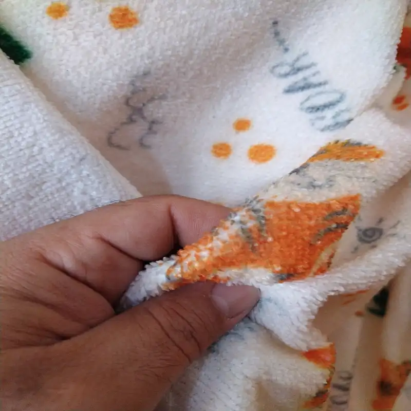 پارچه حوله ای طرح عروسکی مدل Mj155Roar