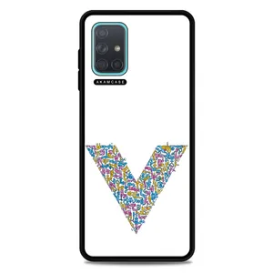 AKAM AMC-WSGA71-ALPHADOODLEBET-22 Cover For Samsung Galaxy A71