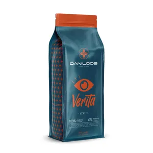 دانه قهوه 100% عربیکا 0% روبوستا دنیلوس - 800 گرم