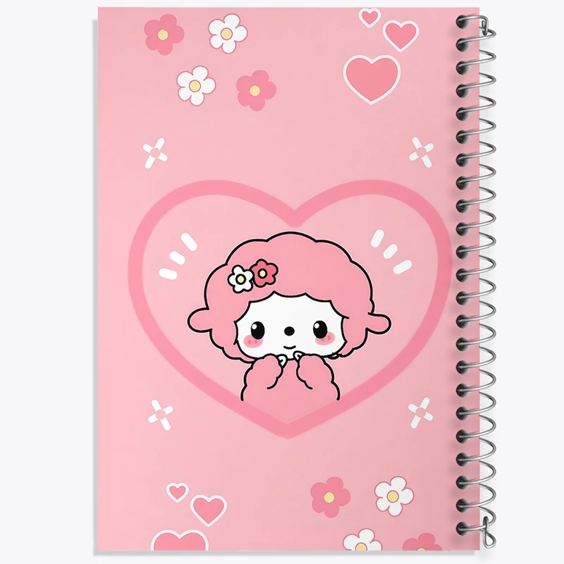 دفتر مشق 100 برگ خندالو طرح گوسفند کیوت کد N4790