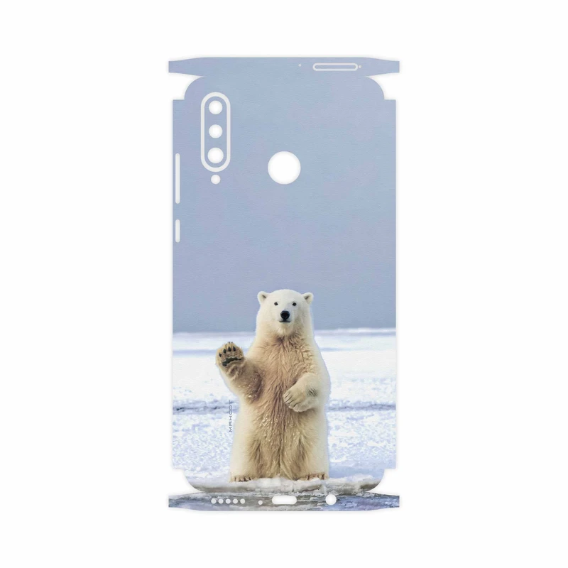 برچسب پوششی ماهوت مدل Polar-bear-FullSkin مناسب برای گوشی موبایل هوآوی P30 Lite (48 MP Camera)