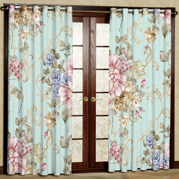 پرده مدل مخمل پانچی کد 6834 سایز 280x140 سانتی متر