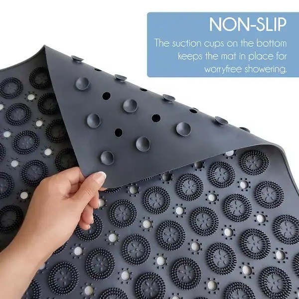 زیر پایی حمام رد رز مدل 54x54 ماساژور دار سیلیکونی