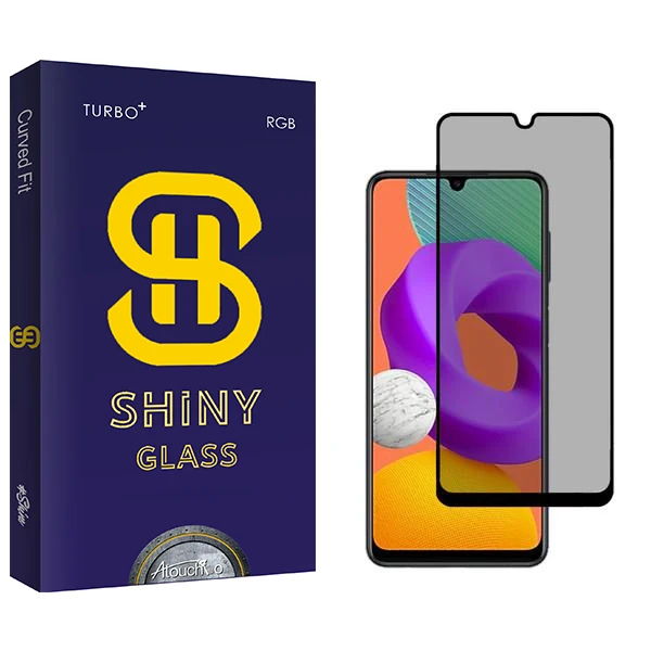محافظ صفحه نمایش حریم شخصی آتوچبو مدل Shiny مناسب برای گوشی موبایل سامسونگ Galaxy M22