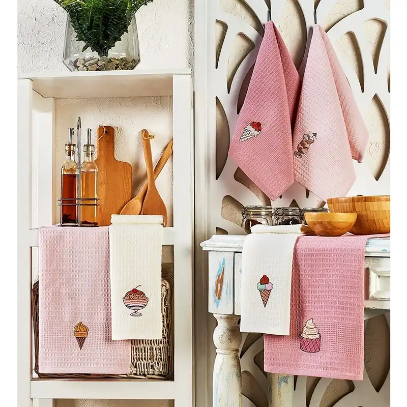 دستمال آشپزخانه مدل  Rebeka2 بسته 6 عددی