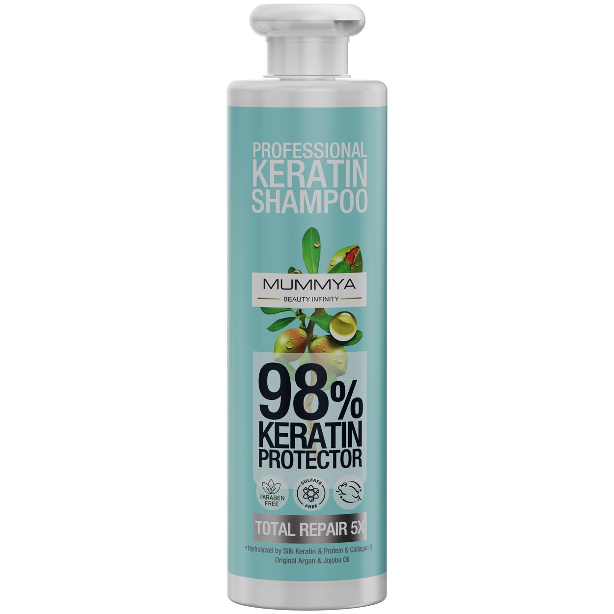 شامپو مو مومیا مدل احیا کننده ابریشم حجم 500 میلیلیتر - - 1