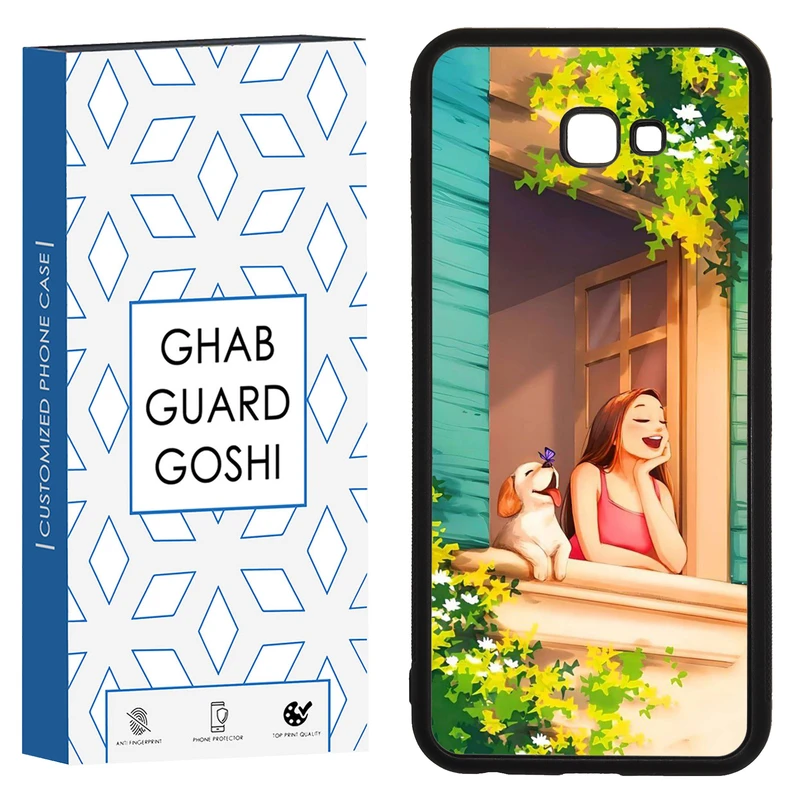 کاور قاب گارد گوشی طرح دخترانه کد TPU-015 مناسب برای گوشی موبایل سامسونگ Galaxy J4 plus / J4 core