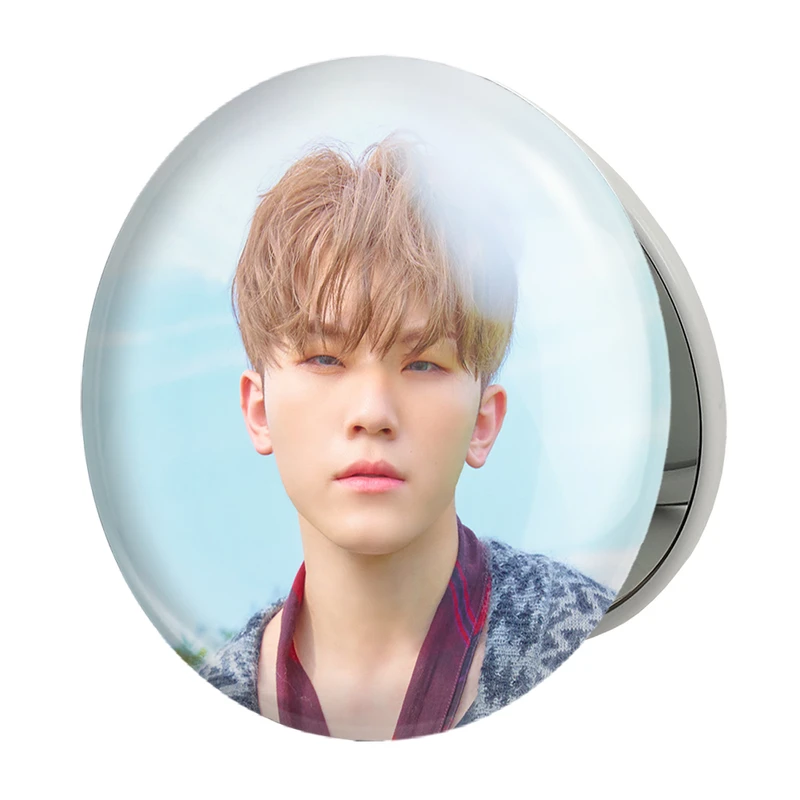 آینه جیبی خندالو طرح ووزی گروه سونتین Seventeen مدل تاشو کد 21508 