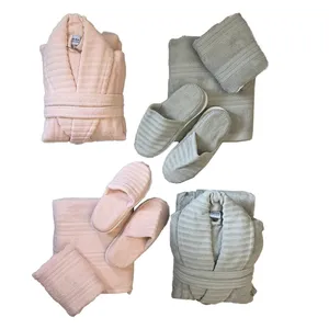 سرویس حوله پالتویی 12 تکه مدل دالورا کد 43460 سایز 135