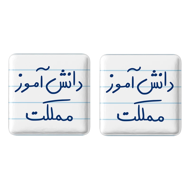 مگنت خندالو مدل دانش آموز مملکت کد 5731 مجموعه 2 عددی