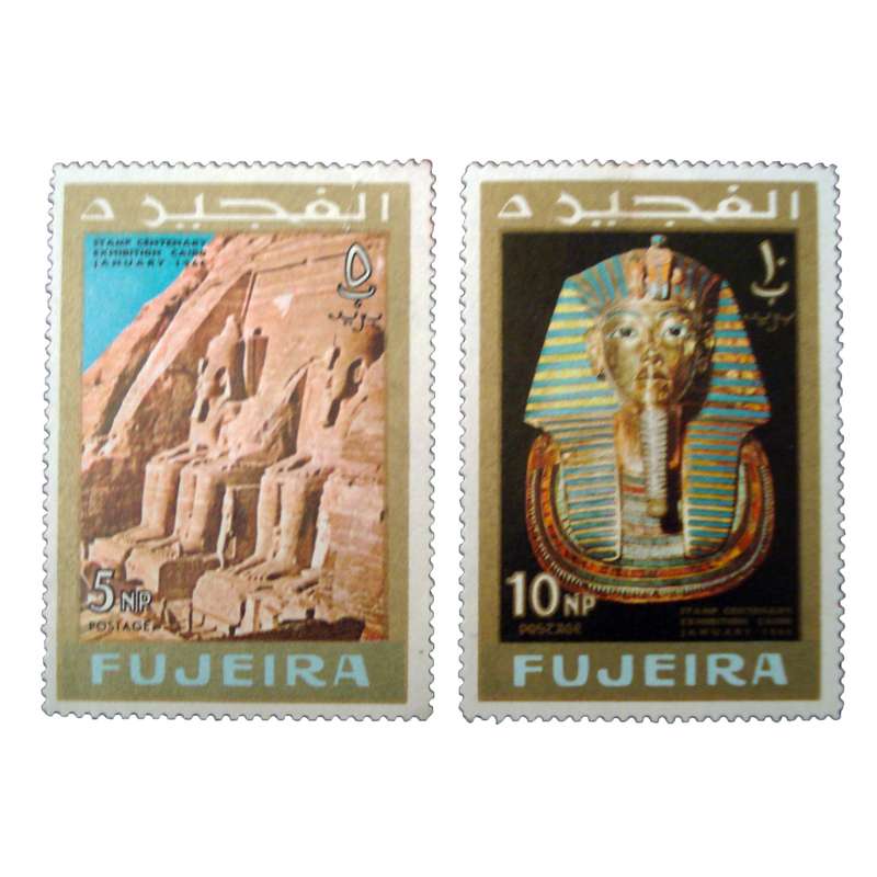 تمبر یادگاری مدل یادبود کد bc-1968 مجموعه 2 عددی
