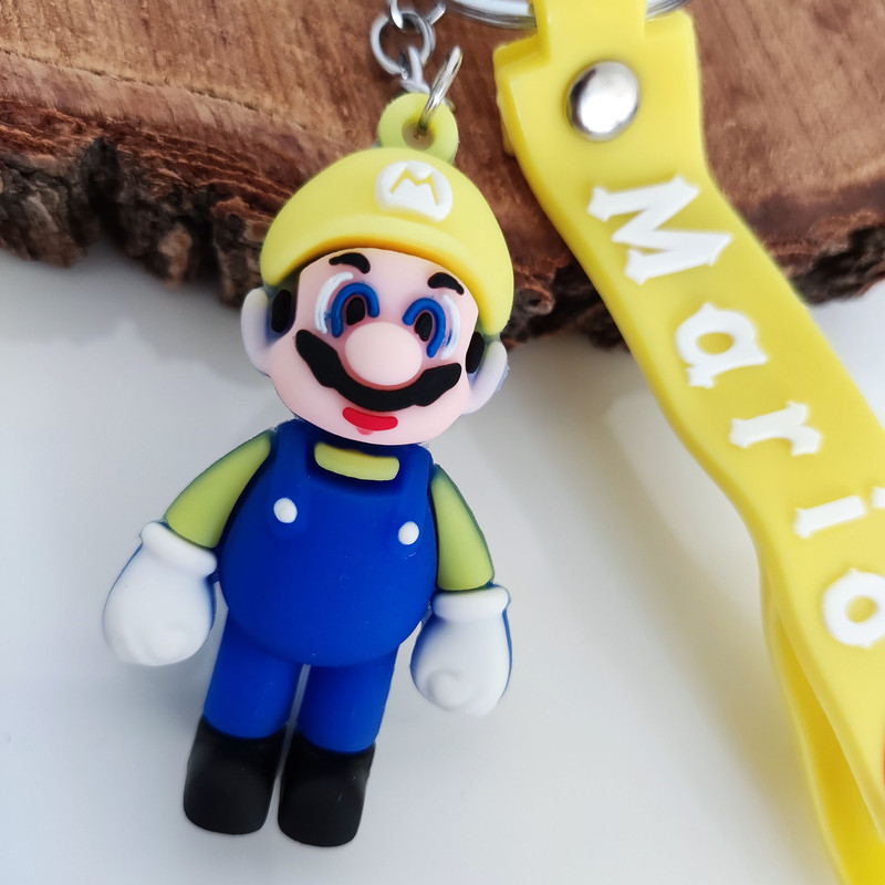 جاکلیدی مدل سیلیکونی طرح سوپر ماریو قارچ خور کد DB21