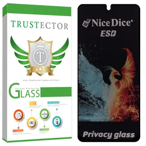 Trustector TND7 Screen Protector For Samsung galaxy F06 5G / Galaxy M06 5G / Galaxy A06 5G / Galaxy F16 5G / Galaxy M16 5G / Realme C61 / Note 60 / Note 60x / Red Tone E10