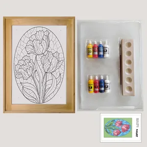 بسته رنگ آمیزی سالوت مدل PWN9915 مجموعه 10 عددی 