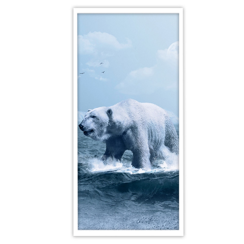 تابلو بکلیت طرح خرس قطبی مدل W-S3490