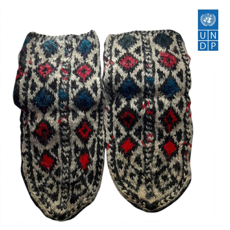 جوراب دست دوز مردانه مدل سنتی