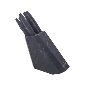 سرویس چاقو آشپزخانه 6 پارچه کاراجا مدل ماربل Karaca Bianco