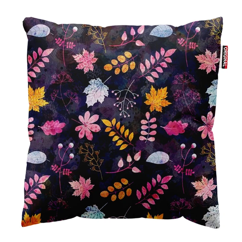 کوسن پاد آفرین طرح گل کد 1720 سایز 30*30 سانتی متر