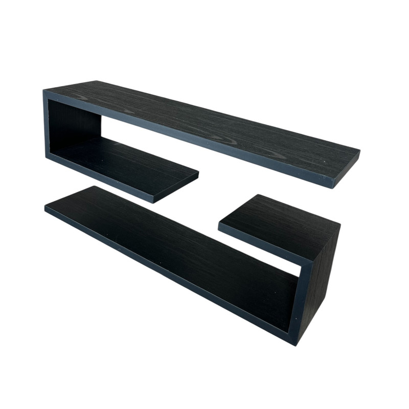 شلف دیواری سایا کابینت مدل ضدآب کد S108 بسته 2 عددی
