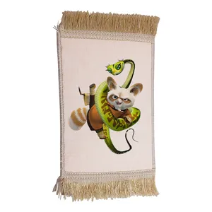 فرش ماشینی دیوارکوب مدل پاندا کونگ فو کار کد 51