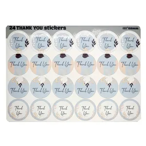 برچسب طرح برش خورده بولت ژورنال مدل A5 Thank You