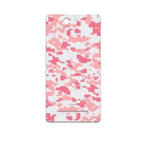 MAHOOT Army-Pink-pixel Cover Sticker for Sony Xperia C3 Dual