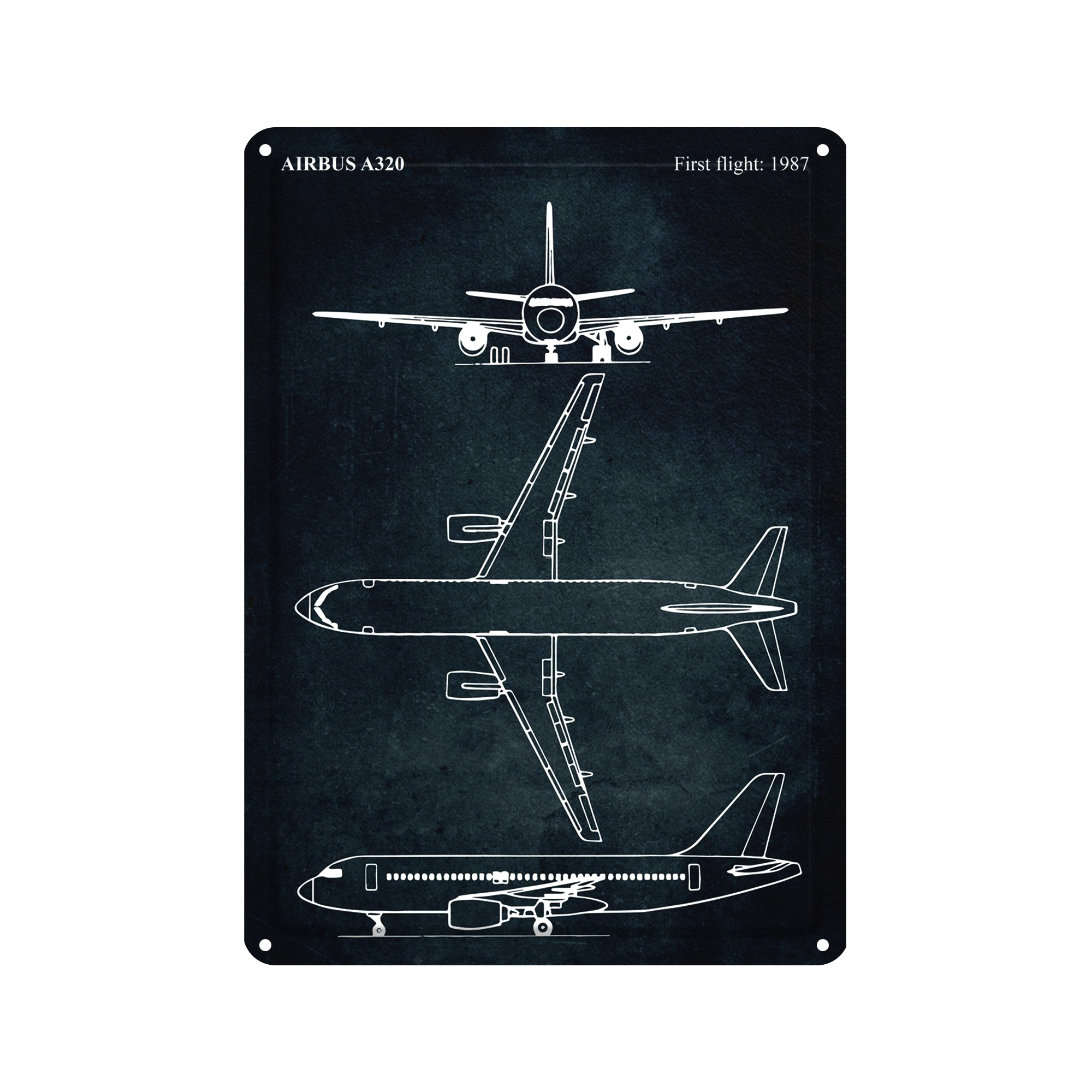 دیوارکوب مدل هواپیما کد  s 2303