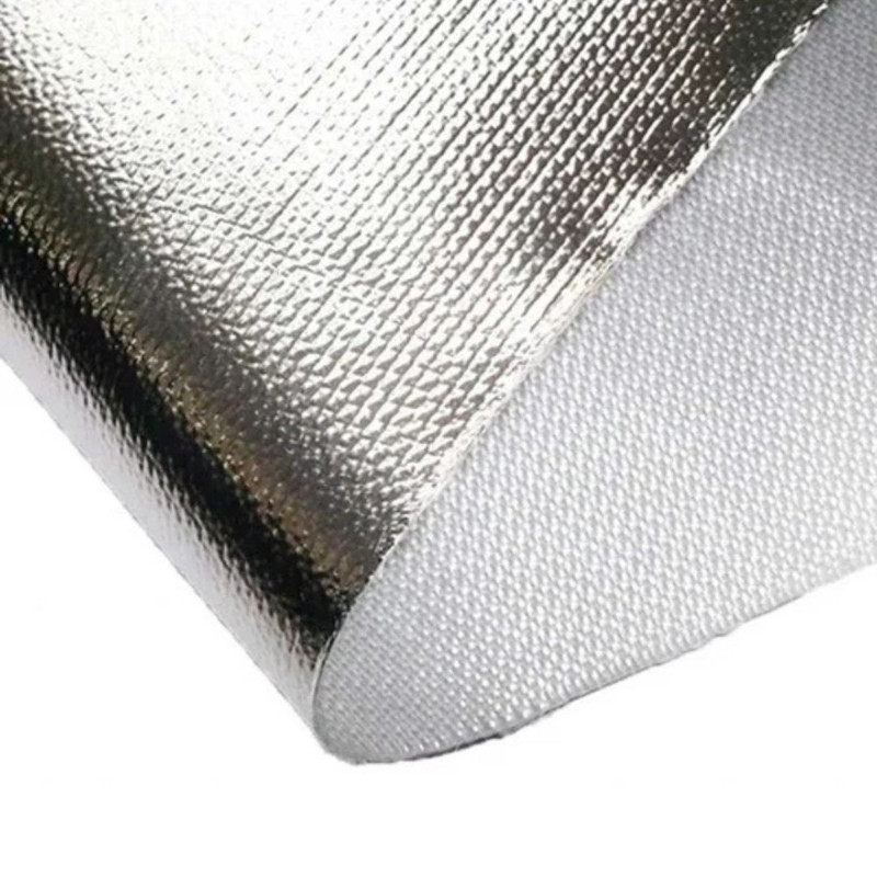 پارچه نسوز فایبرگلاس فویلدار مدل 0.5MM طول 30 متر