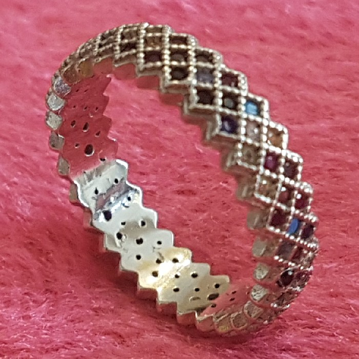 انگشتر نقره زنانه مدل P800