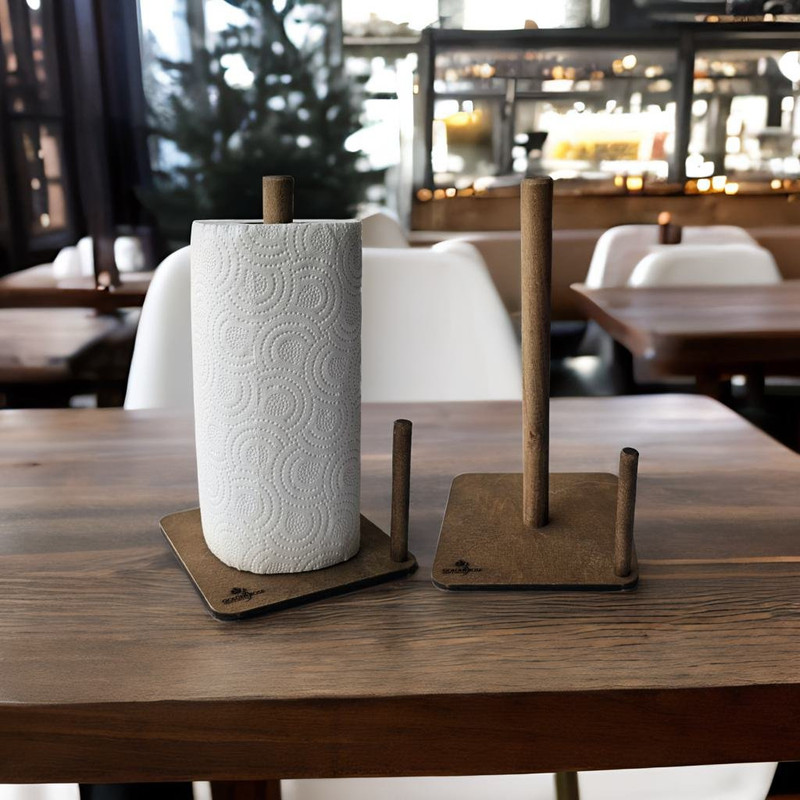 پایه رول دستمال کاغذی گلدن رز طرح مربع مدل 1762