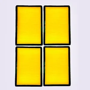 فیلتر کابین خودرو مدل نمد رنگی شیرینک مناسب برای پژو 405 بسته چهار عددی 
