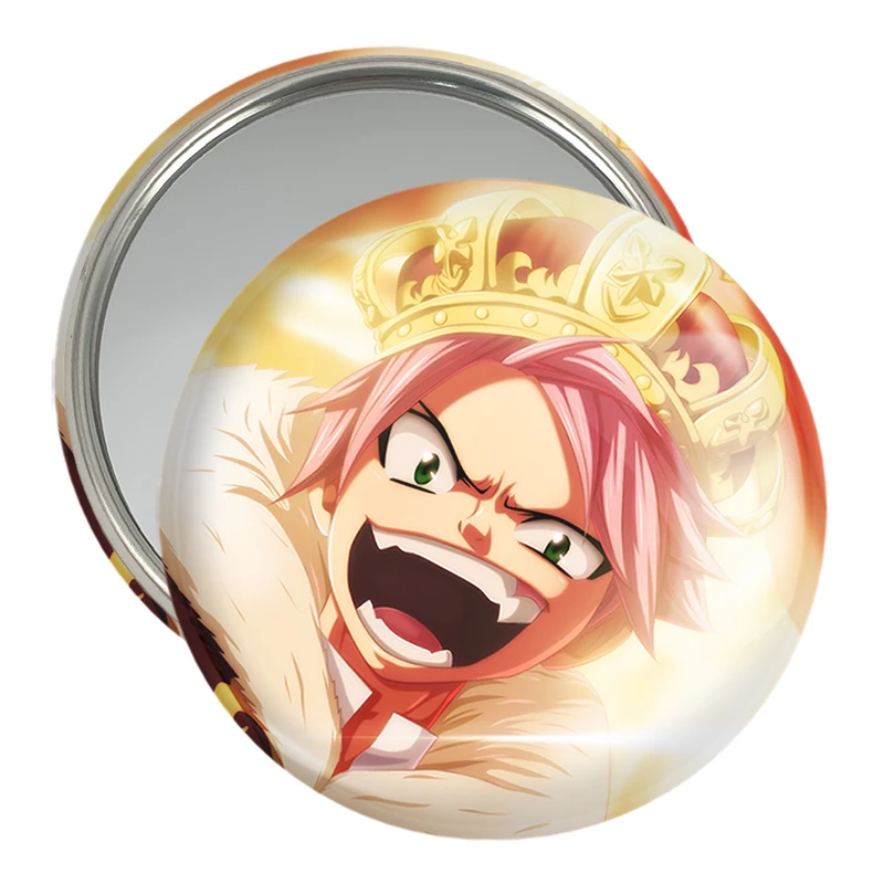 آینه جیبی خندالو مدل ناتسو انیمه فری تیل Fairy Tail  کد 16508