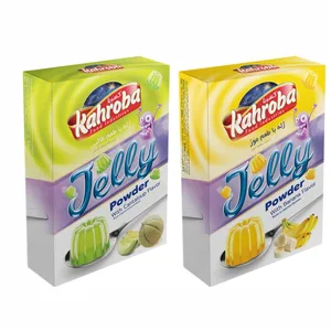 پودر ژله موز و پودر ژله طالبی کهربا - 100 گرم مجموعه 2 عددی