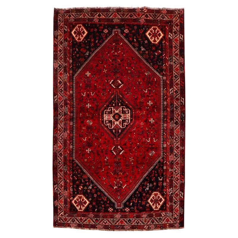 فرش دستباف قدیمی شش و نیم متری سی پرشیا کد 154075