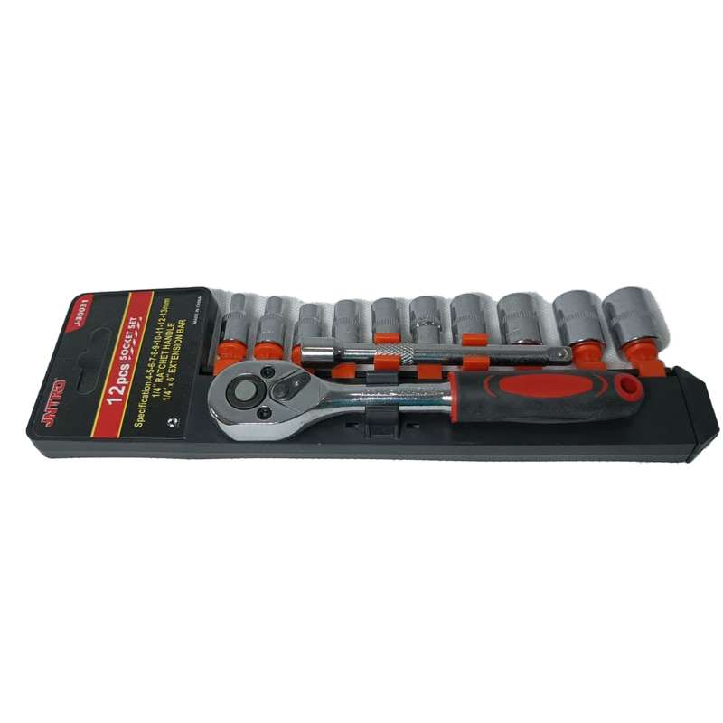 آچار بکس جنترو مدل 12s مجموعه 12 عددی آچار بکس جنترو مدل 12s مجموعه 12 عددی