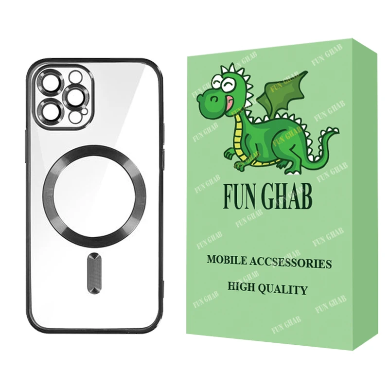 کاور فان قاب مدل مگ سیف طرح LUX مناسب برای گوشی موبایل اپل iPhone 11 Pro Max