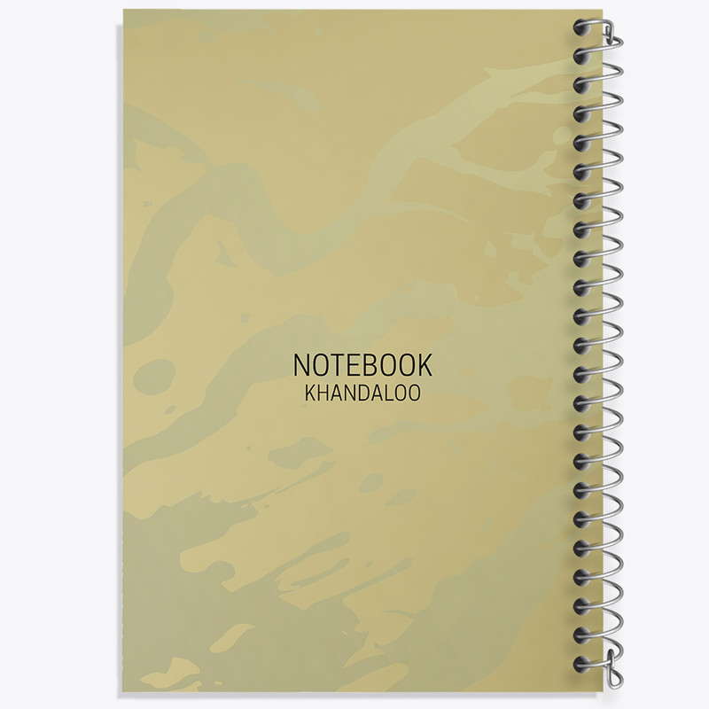 دفتر ژورنال نویسی 50 برگ خندالو مدل نقطه ای طرح مینیمال کد N1506