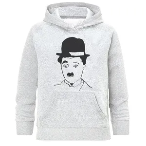 هودی زنانه طرح چارلی چاپلین مدل H406