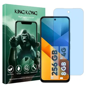 King Kong Eye care model anti-blue ray screen protector suitable for Xiaomi Poco M6 4G mobile phone 