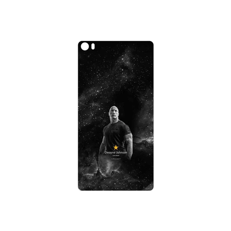 برچسب پوششی ماهوت مدل Dwayne Johnson مناسب برای گوشی موبایل هوآوی P8 Max