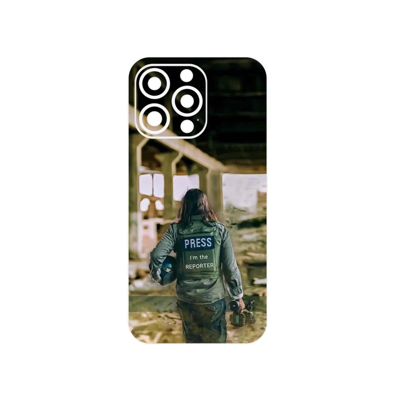 برچسب پوششی ماهوت مدل Reporter مناسب برای گوشی موبایل اپل iPhone 13 Pro Max