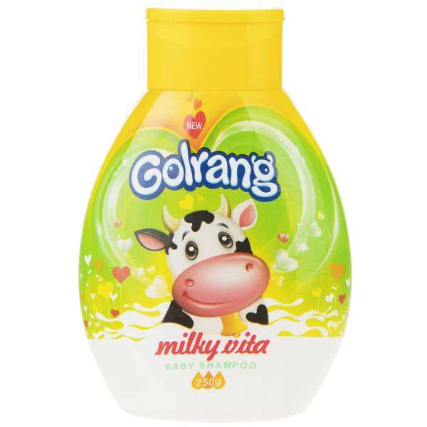 شامپو کودک گلرنگ مدل milky vita حجم 210 میلی لیتر