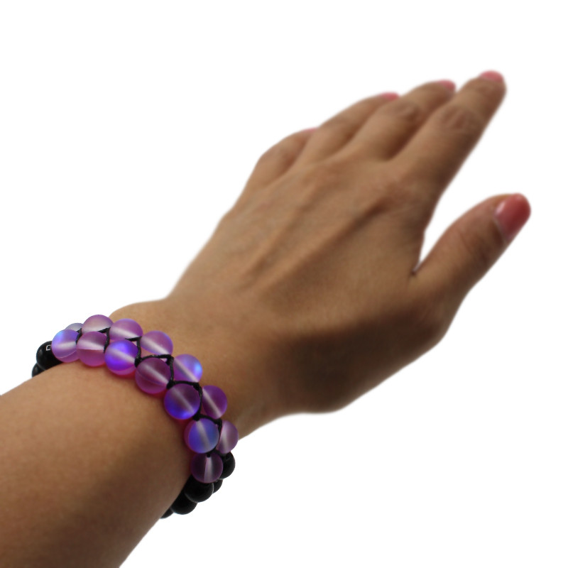 دستبند زنانه مدل مون استون و انیکس